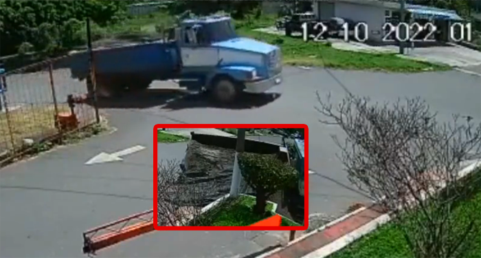 VIDEO | Nuevo hundimiento en Villa Nueva casi se traga un camión ...