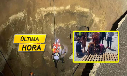 VIDEO | Madre e hija siguen desaparecidas en hundimiento de Villa Nueva ...