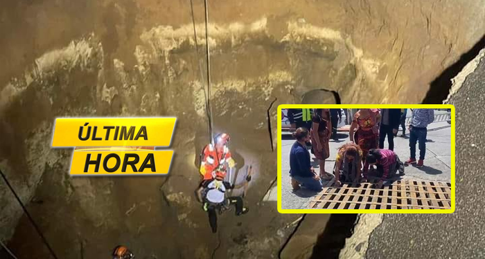 VIDEO | Madre e hija siguen desaparecidas en hundimiento de Villa Nueva ...